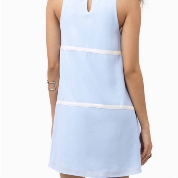 TOBI New Dawn Light Blue Sleeveless Mini Dress - Picture 3 of 13